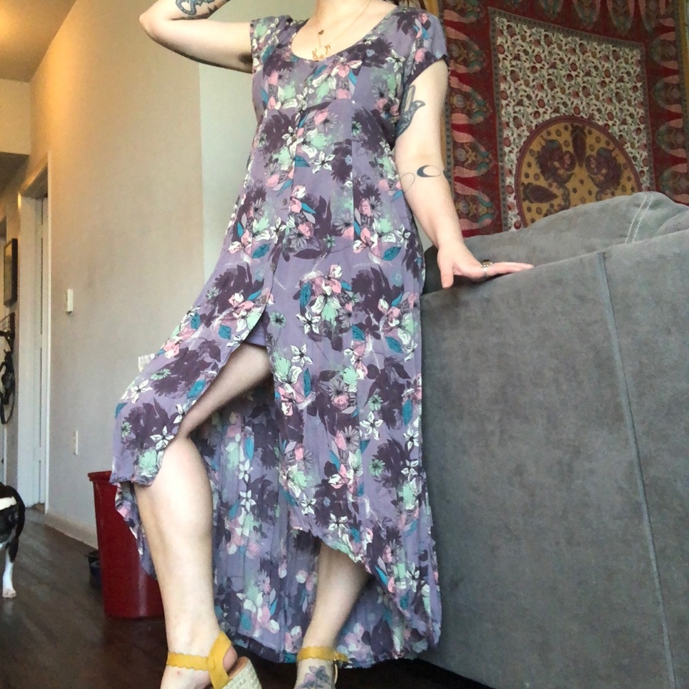 Maxi dress or maxi kimono